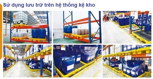 Pallet chống tràn