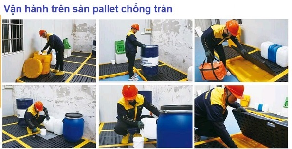 Pallet chống tràn